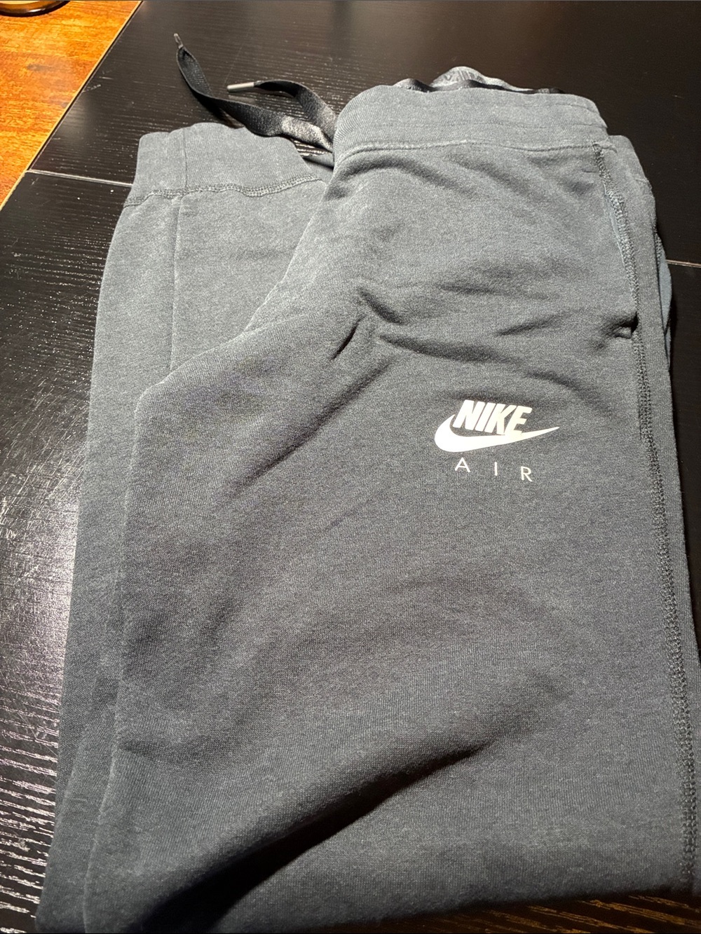 Nike Black & White Air Jogger Sweatpants